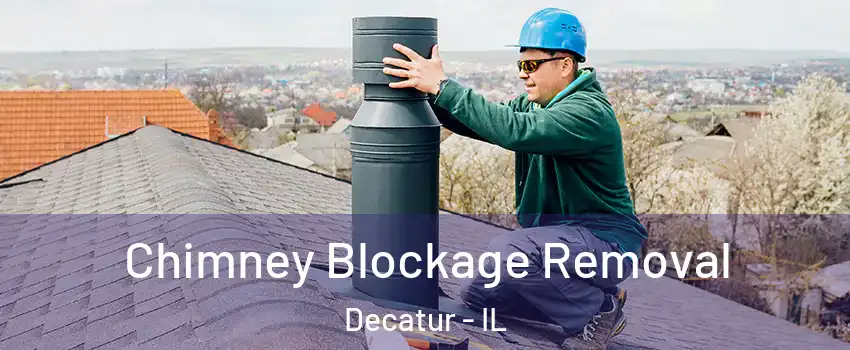  Chimney Blockage Removal Decatur - IL
