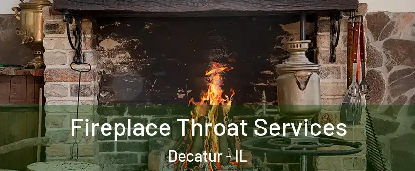  Fireplace Throat Services Decatur - IL