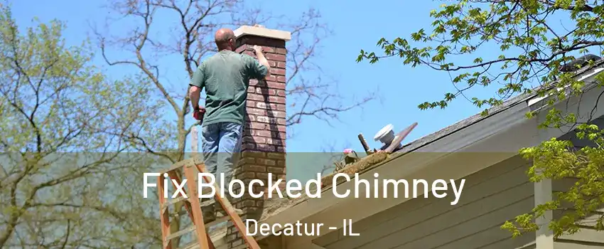  Fix Blocked Chimney Decatur - IL