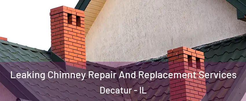  Leaking Chimney Repair And Replacement Services Decatur - IL